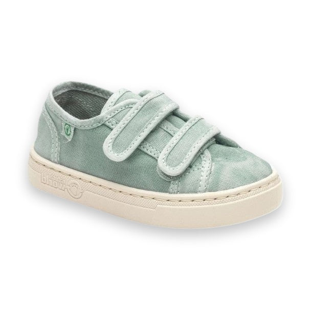 Natural World Old Leza sneaker bambino in cotone organico — dettaglio della suola