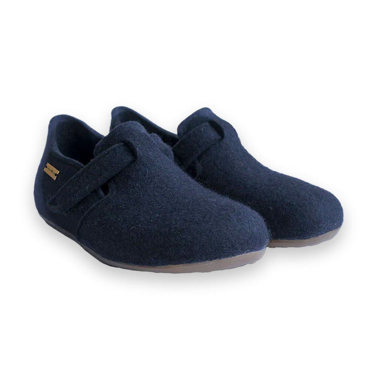 Haflinger Focus scarpa unisex in feltro di lana — vista posteriore