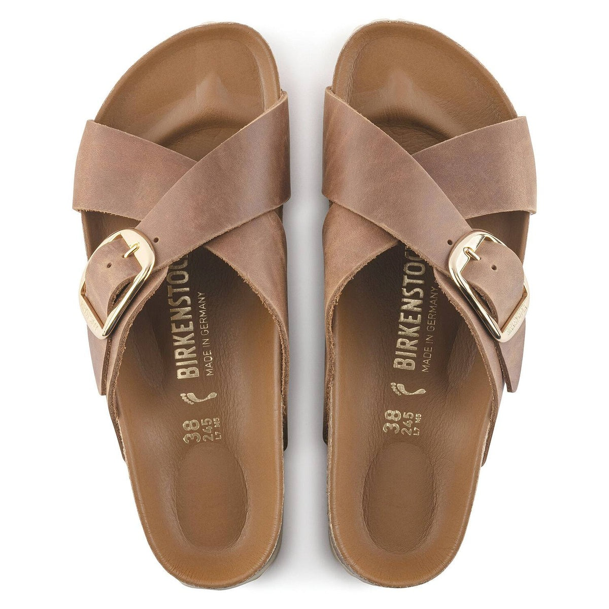 SIENA BIG BUCKLE - Sandalo a fasce incrociate BIRKENSTOCK