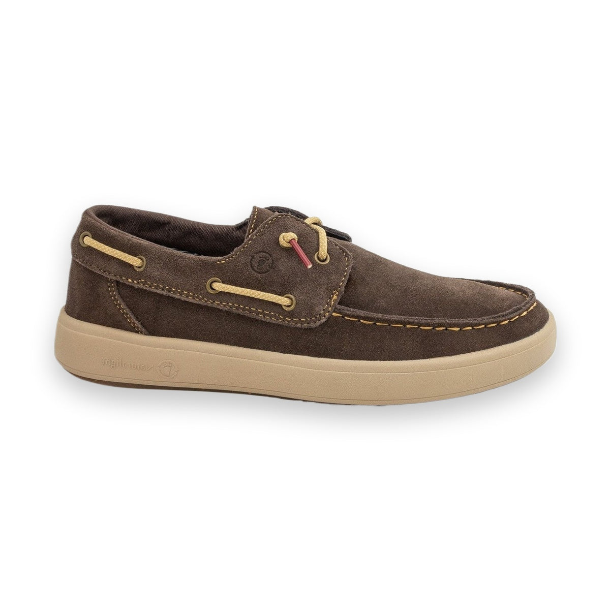 Natural World Astun sneaker uomo in pelle scamosciata — vista laterale