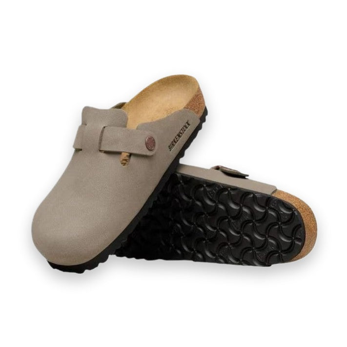 Birkenstock Boston TEX Unisex Sabot Impermeabile in Birko-Flor — vista dall'alto