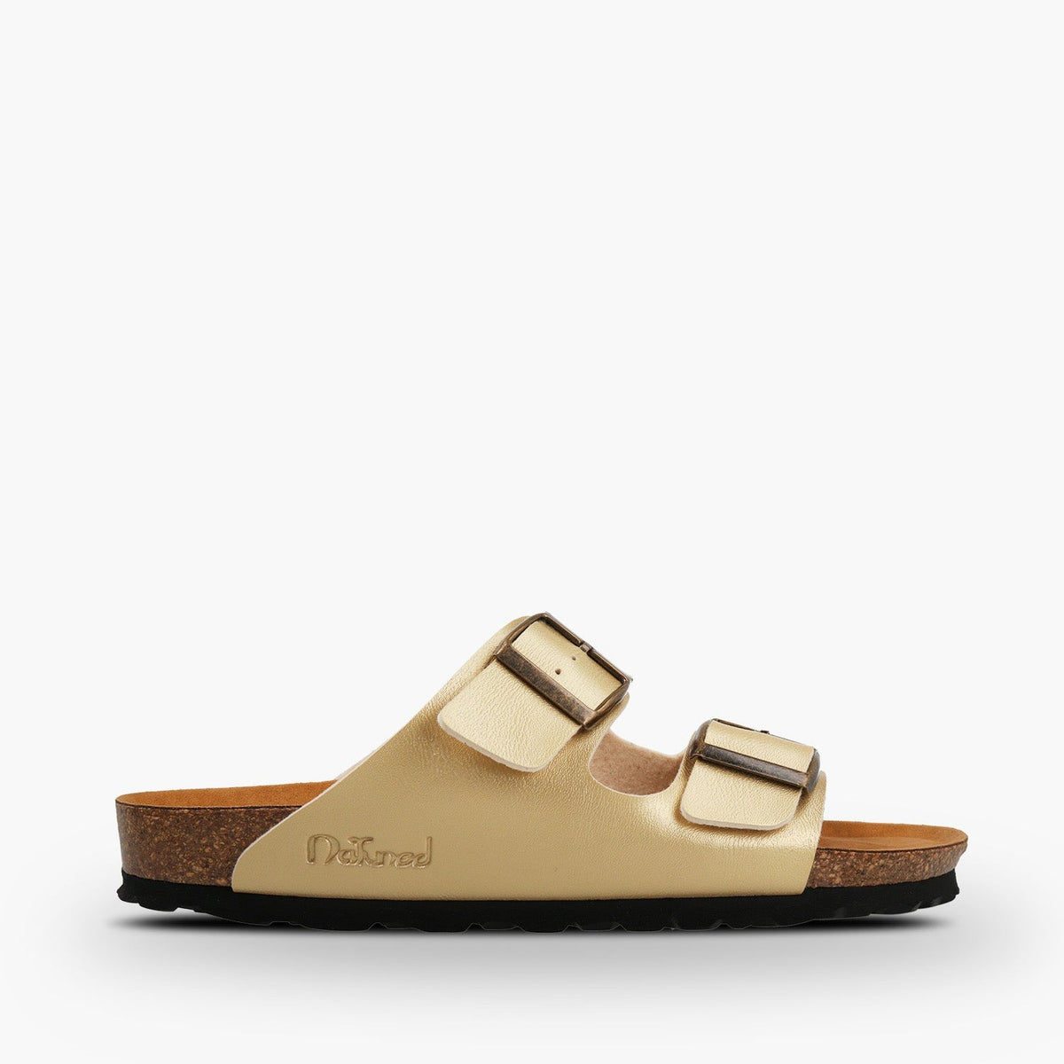 CH05 BIO - Sandalo a due fasce con cinturino regolabile da donna NATUNED