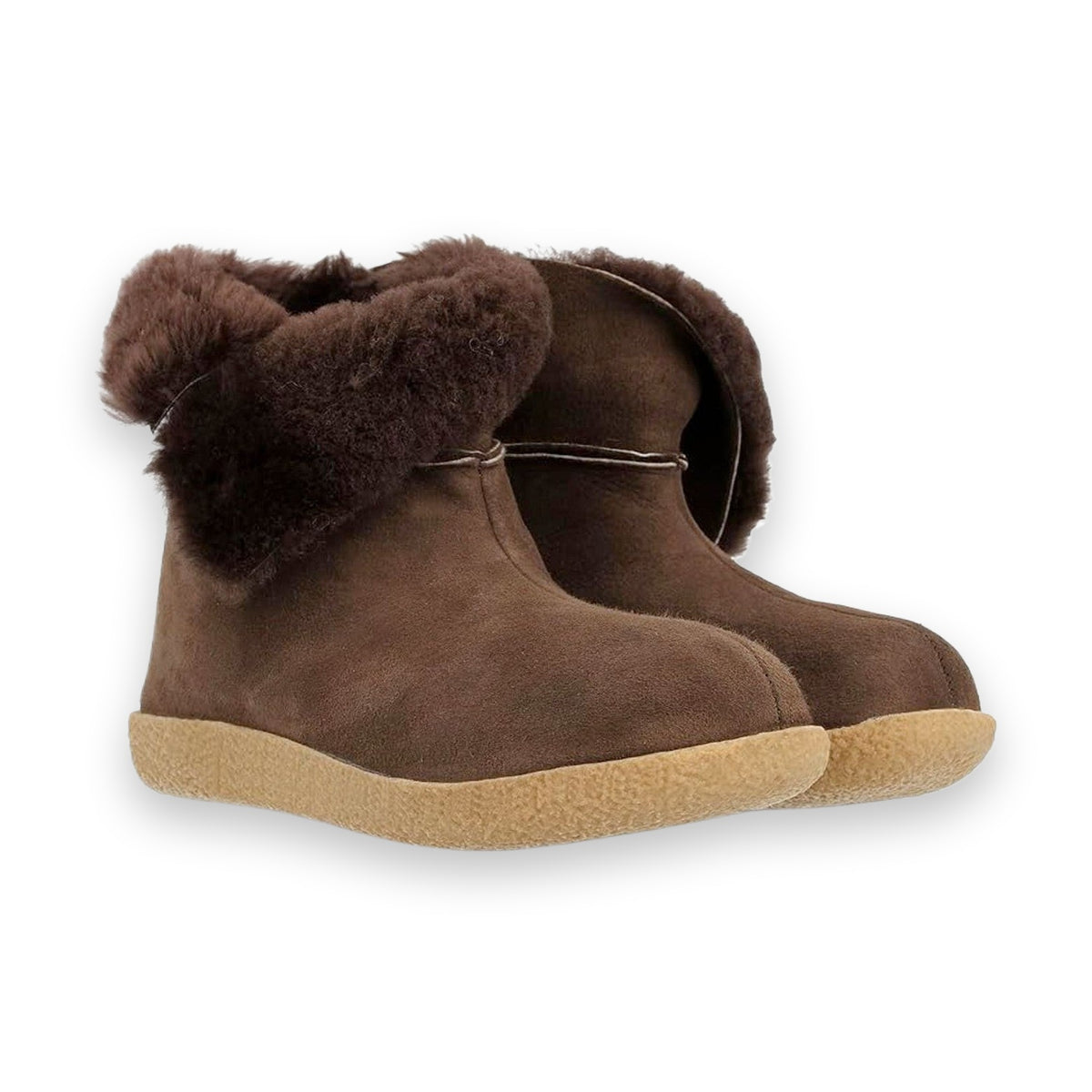 Haflinger Lemmi stivaletto donna in montone — vista dall'alto