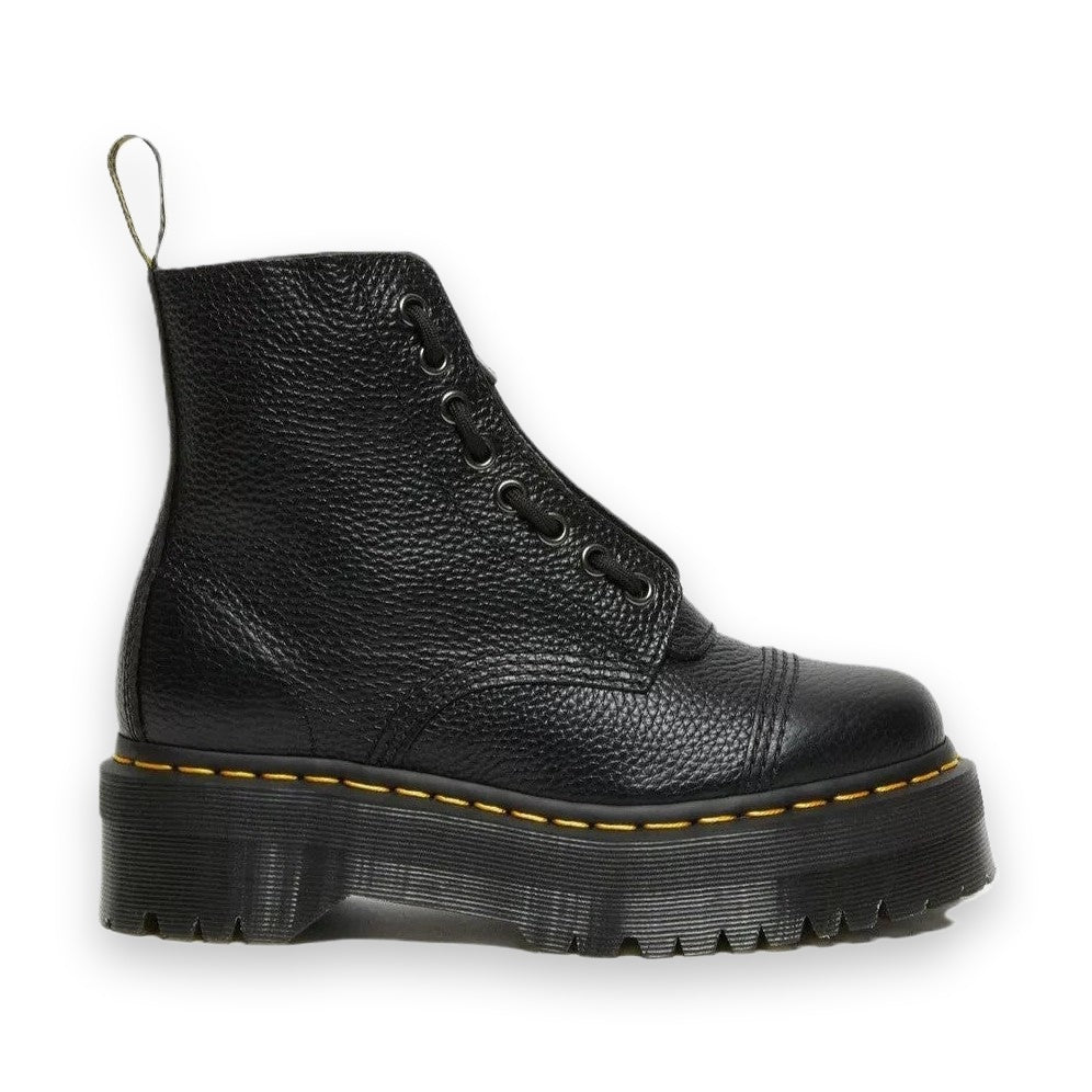 Dr. Martens Sinclair Unisex Stivali Platform In Pelle