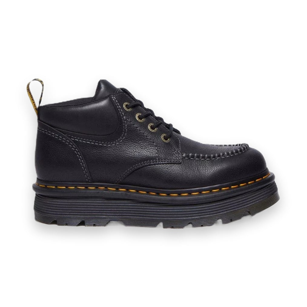 Dr. Martens Zebzag 4 Eye stivali uomo in Pelle — vista dall'alto