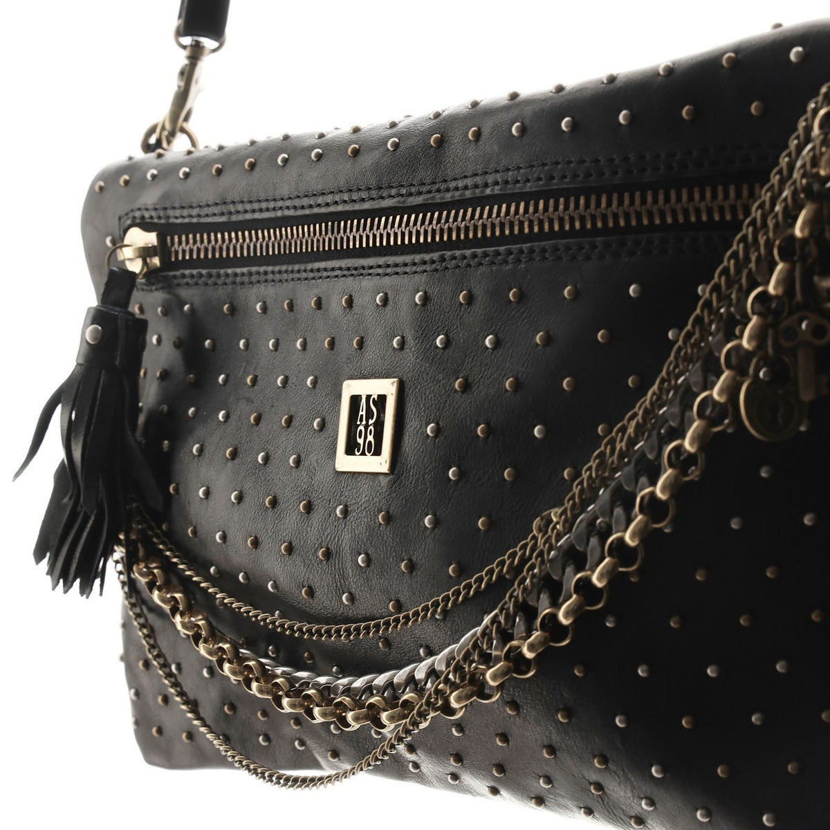 A.S.98 Sofy borsa donna in pelle naturale — tracolla regolabile