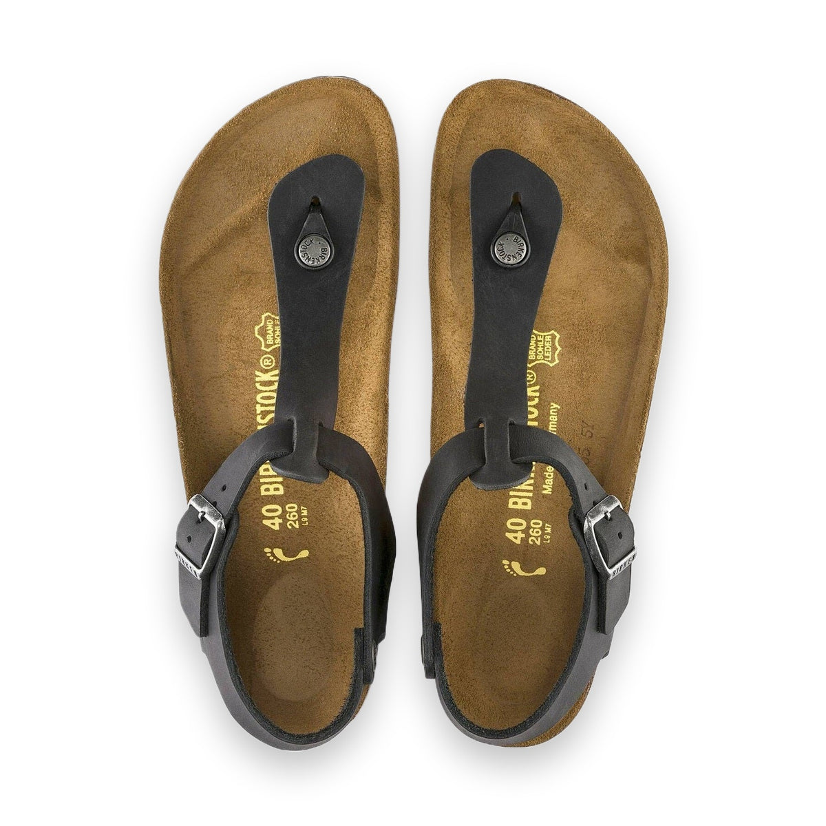 Coppia sandali Birkenstock Kairo unisex Birko-Flor comfort e stabilità Made in Germany