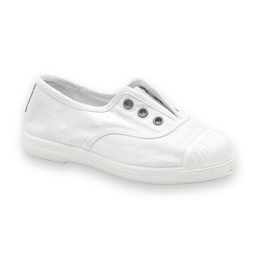 Natural World Grape slip-on bambino in cotone organico — vista dall'alto