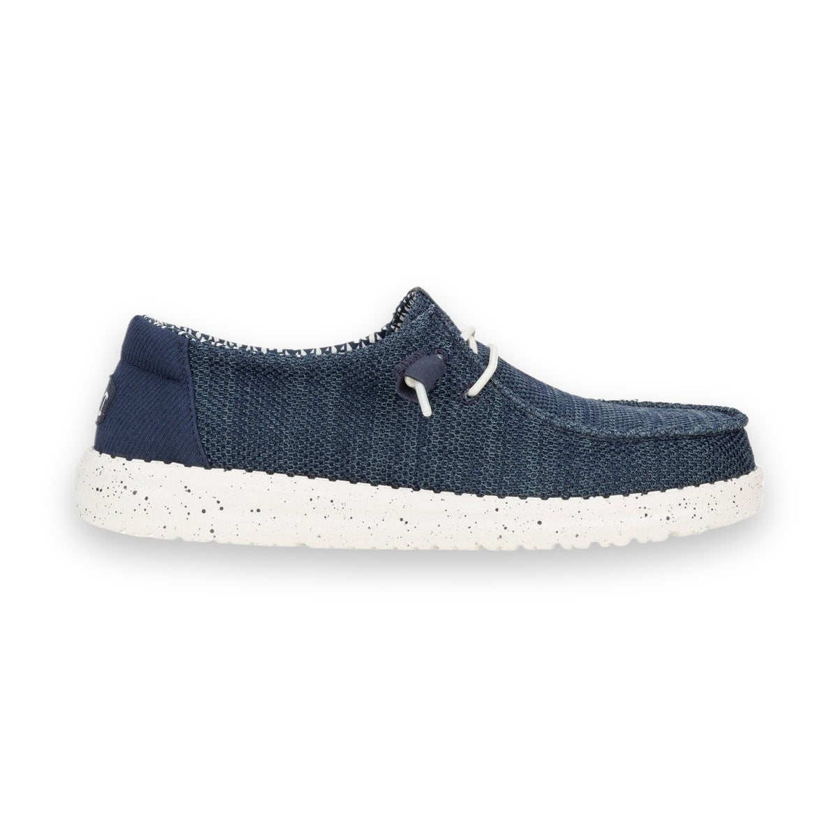 HeyDude Wendy Stretch Sox mocassino donna in tessuto — vista posteriore