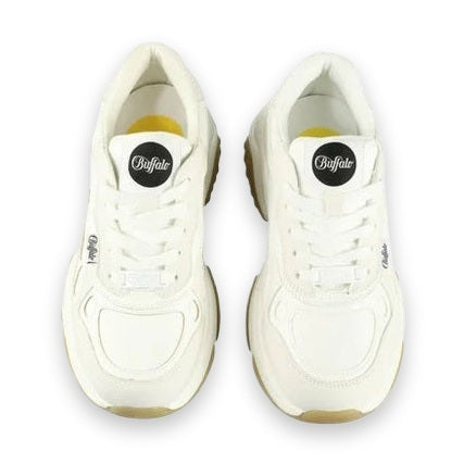Buffalo Taifun sneaker platform donna in ecopelle — vista posteriore