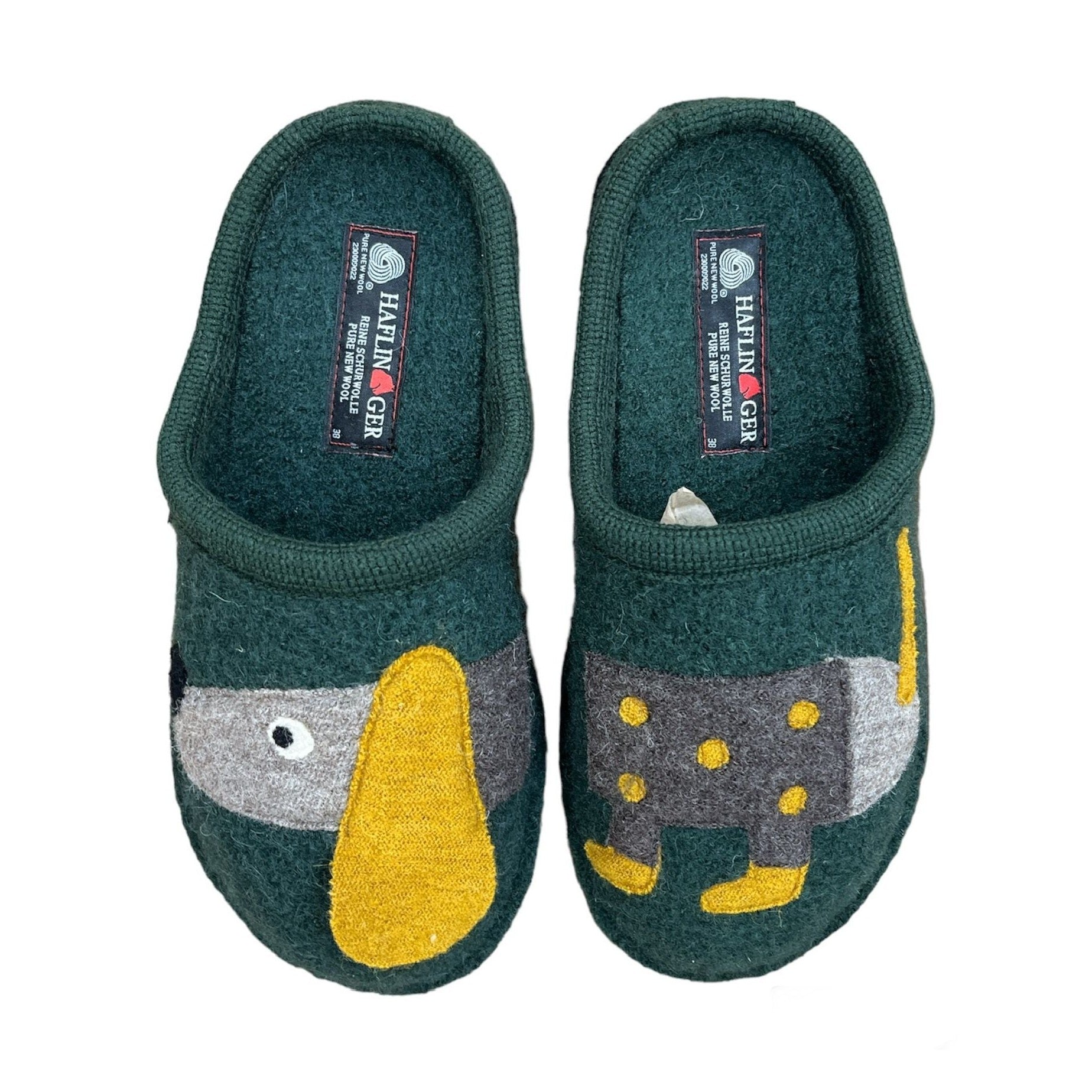 Haflinger Theo Unisex Sabot In Lana Cotta