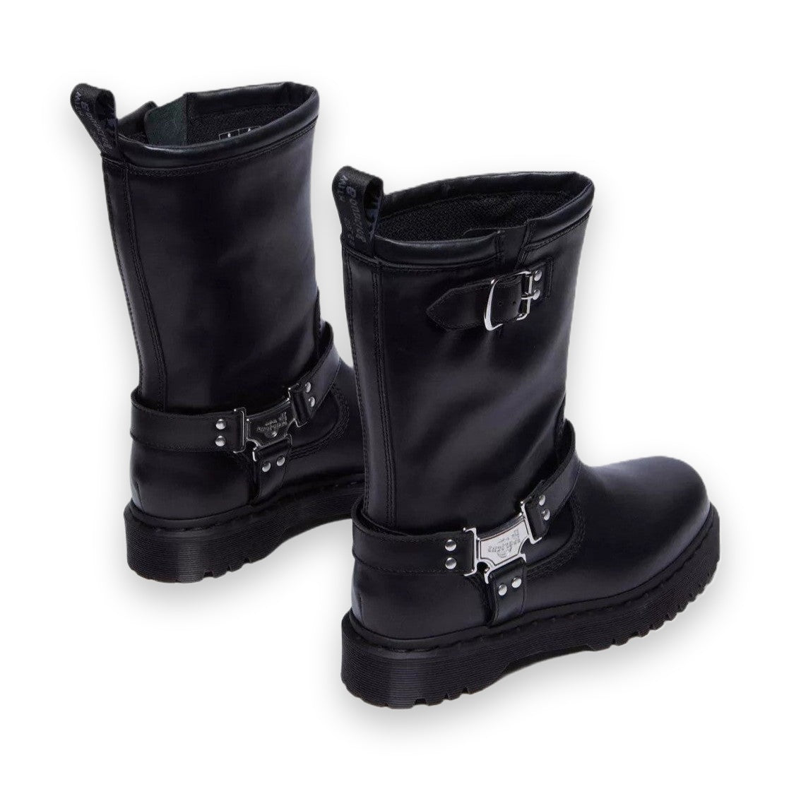 Dr. Martens Anistone Hi stivali donna in Pelle — vista posteriore