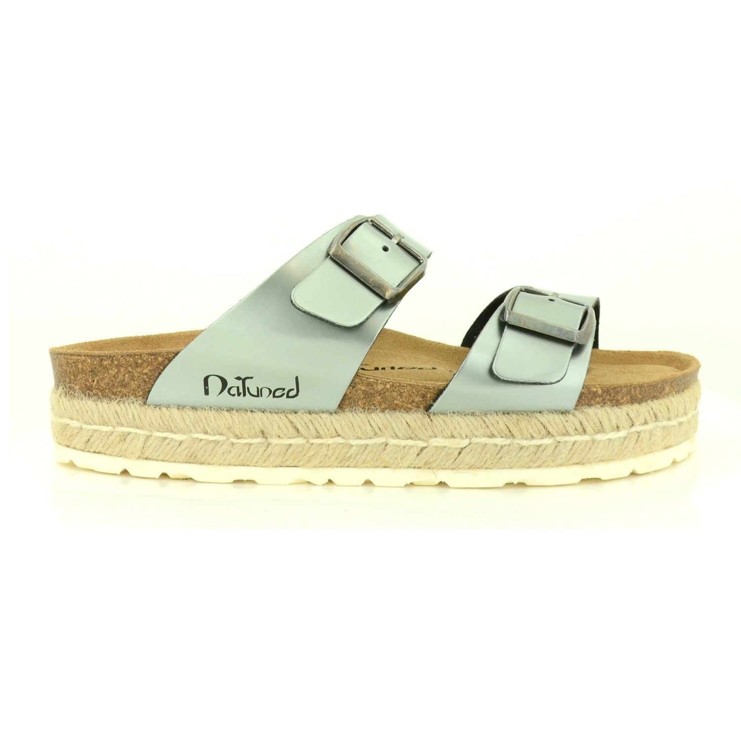 CH04 - Sandalo bio da donna con cinturini regolabili plantare anatomico marca natuned