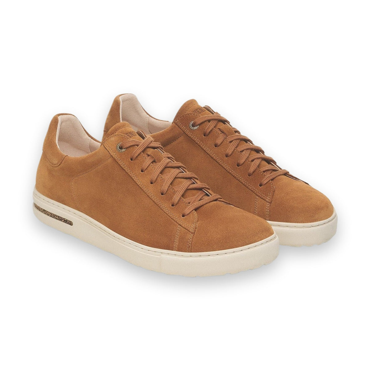 Birkenstock Bend Low donna pelle cognac vista angolata
