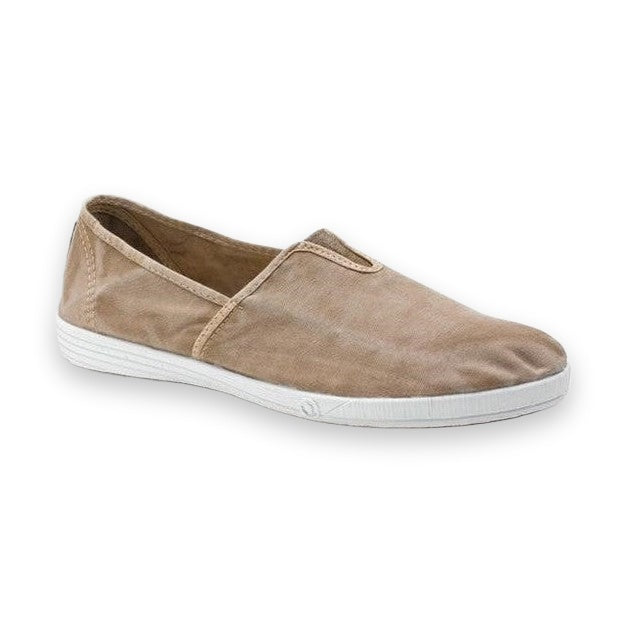Natural World Old Poplar slip-on uomo in cotone organico — dettaglio della suola