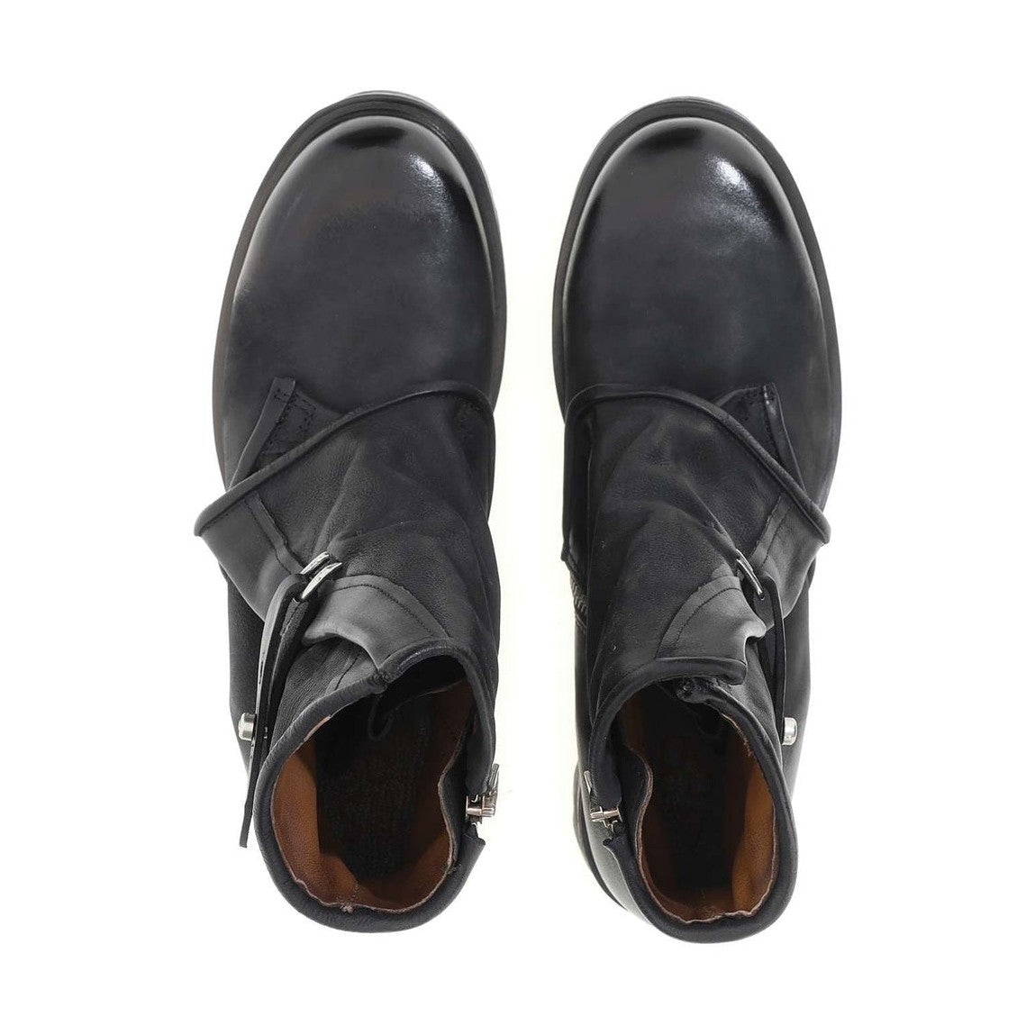 A.S.98 Vain Donna Stivaletto In Pelle Artigianale