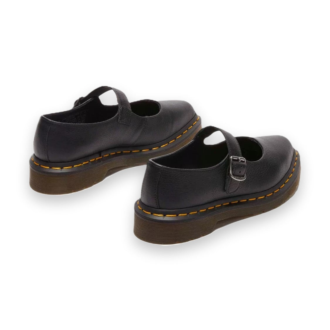 Dr. Martens Elphie MJ scarpe mary jane donna in Pelle Virginia — vista dall'alto