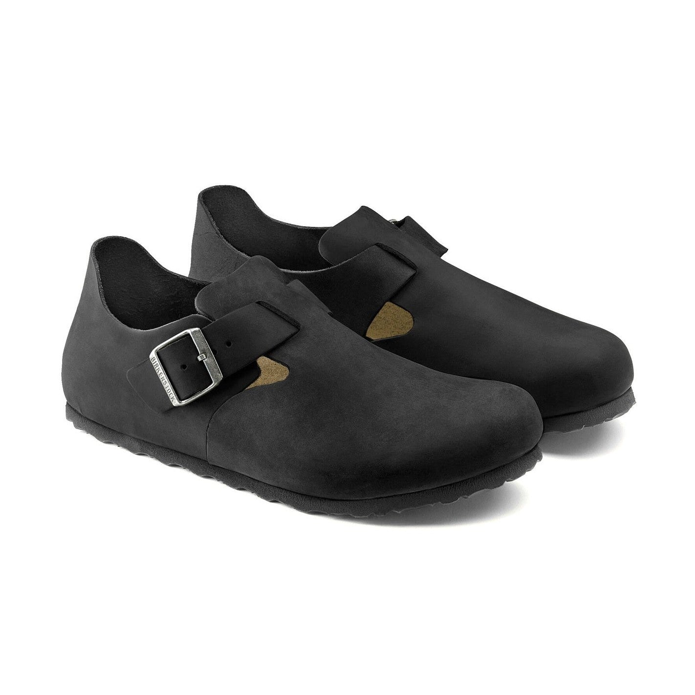 Pelle nabuk oliata senza cuciture taglio vivo con sfumature naturali Birkenstock London