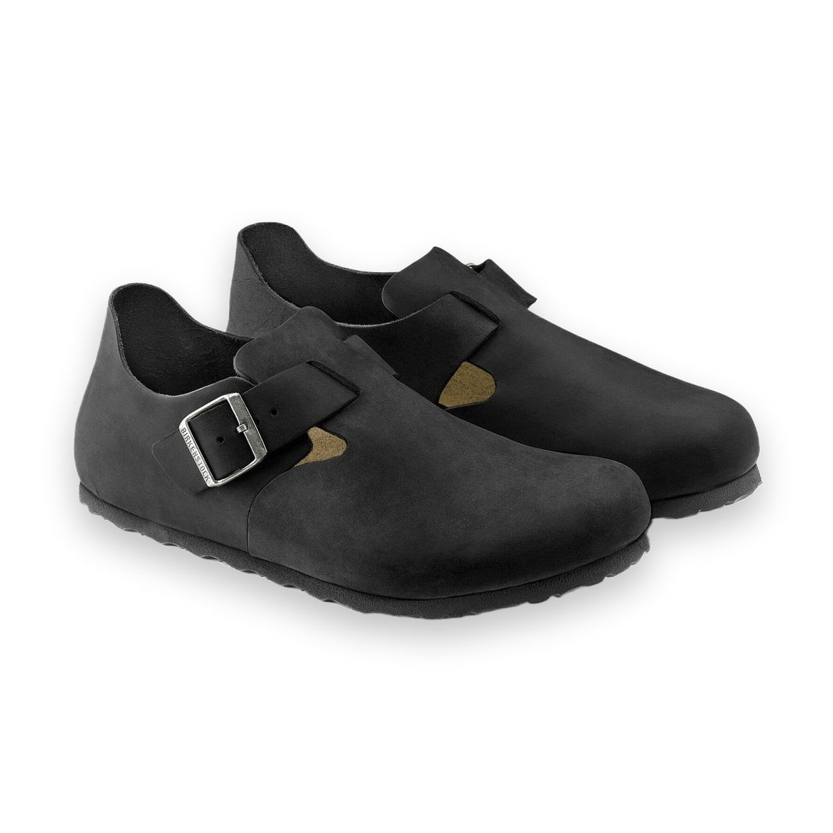 Pelle nabuk oliata senza cuciture taglio vivo con sfumature naturali Birkenstock London