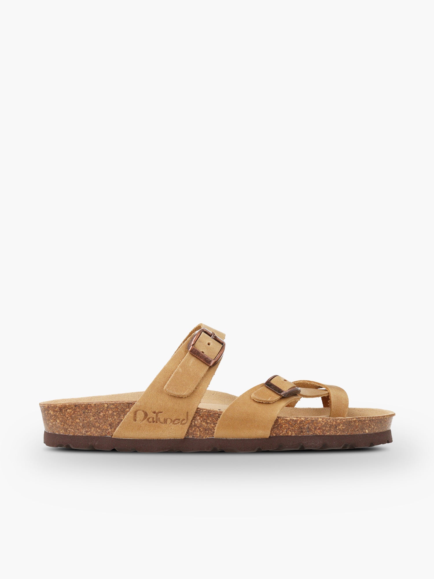 CH07 Sandalo infradito con cinturino regolabile UNISEX NATUNED plantare in lattice anatomico confort