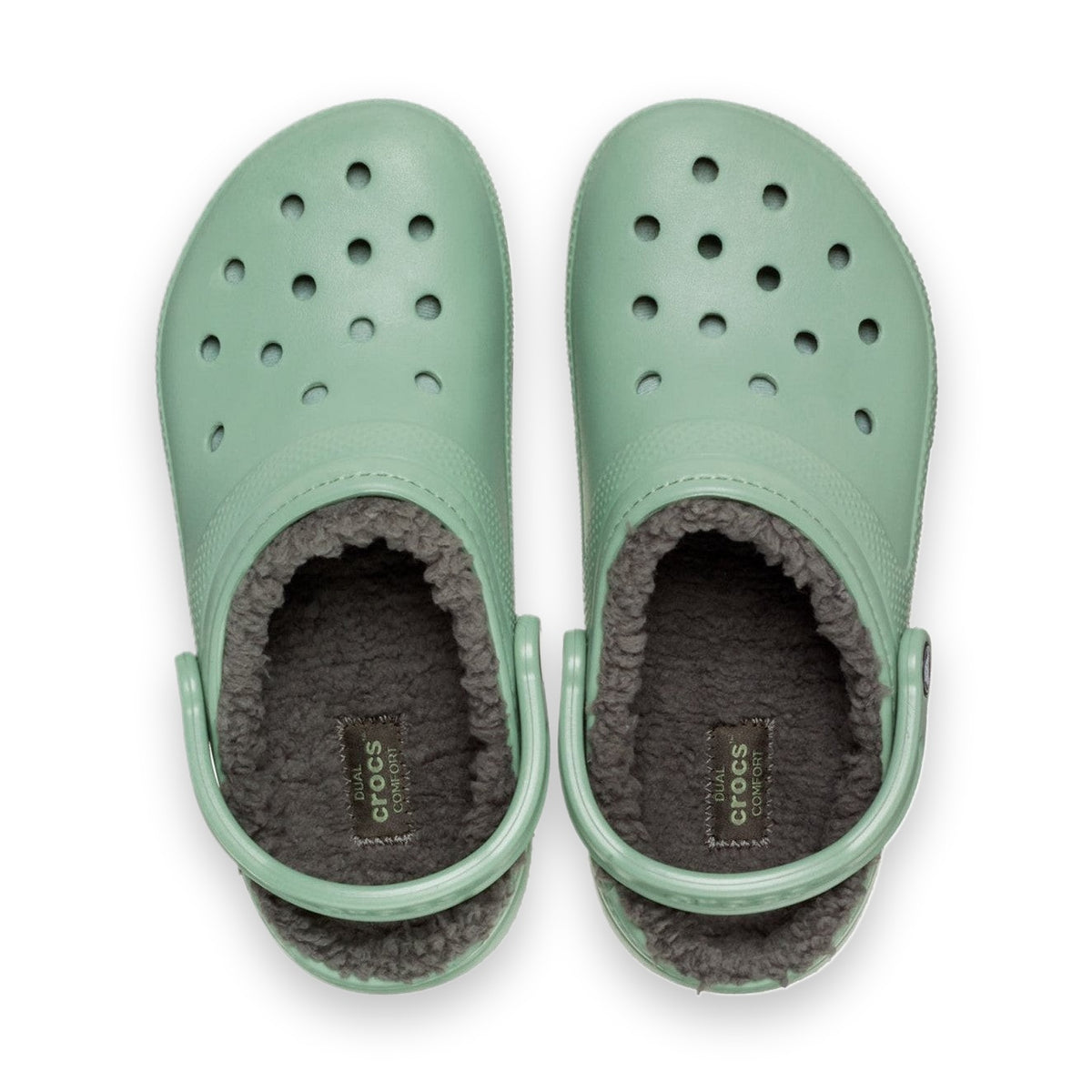Crocs Classic Lined zoccolo foderato unisex in Croslite — vista dall'alto 13