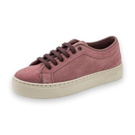 Natural World Boston sneaker donna in pelle scamosciata — vista laterale