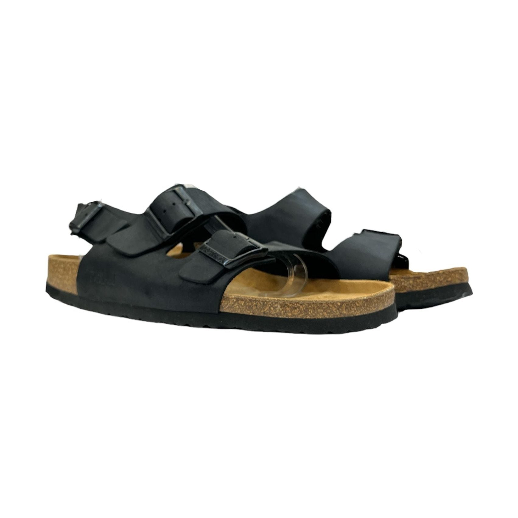 CH01 - CUOIO Sandalo in pelle unisex con cinturini regolabili