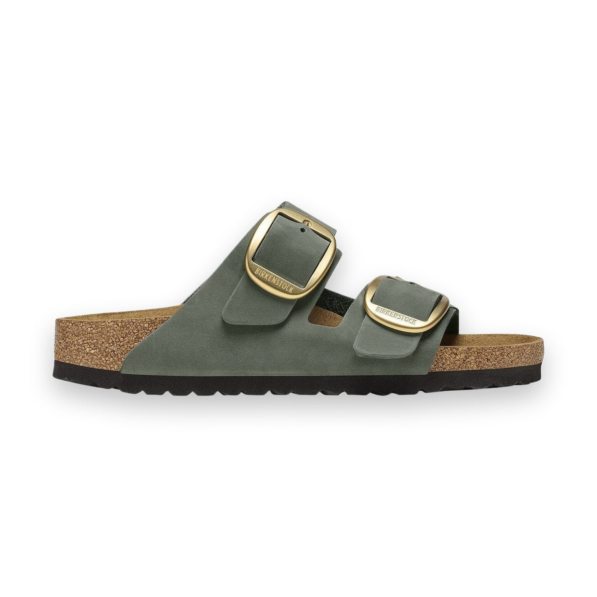 Plantare Semi-Exquisit rivestito in pelle liscia coordinata Birkenstock Arizona Big Buckle