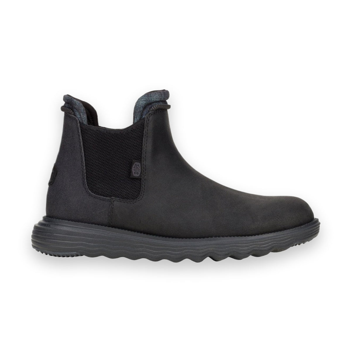 HeyDude Branson Classic stivaletto uomo in similpelle idrorepellente — vista laterale