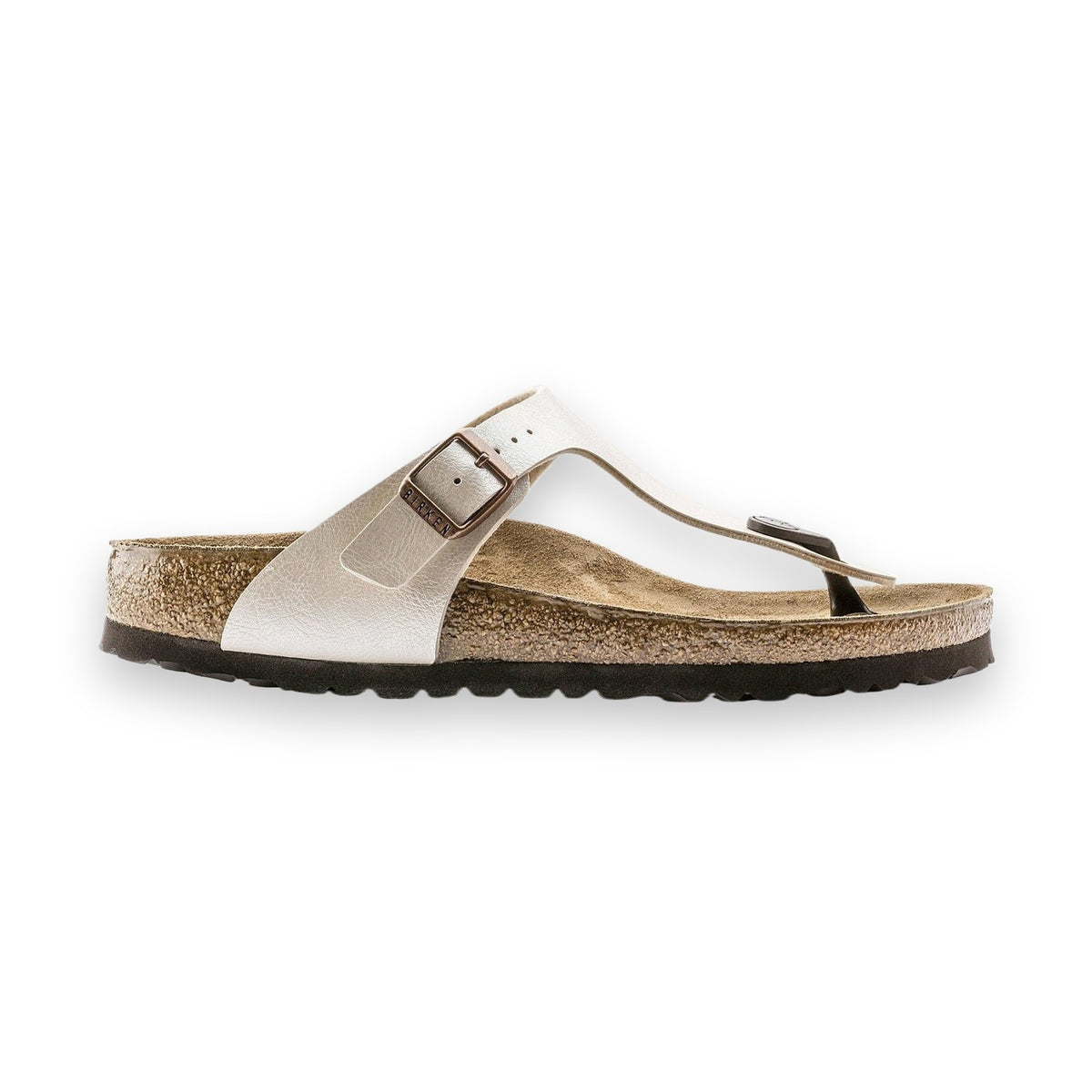 Plantare anatomico originale Birkenstock in sughero e lattice sandalo Gizeh donna