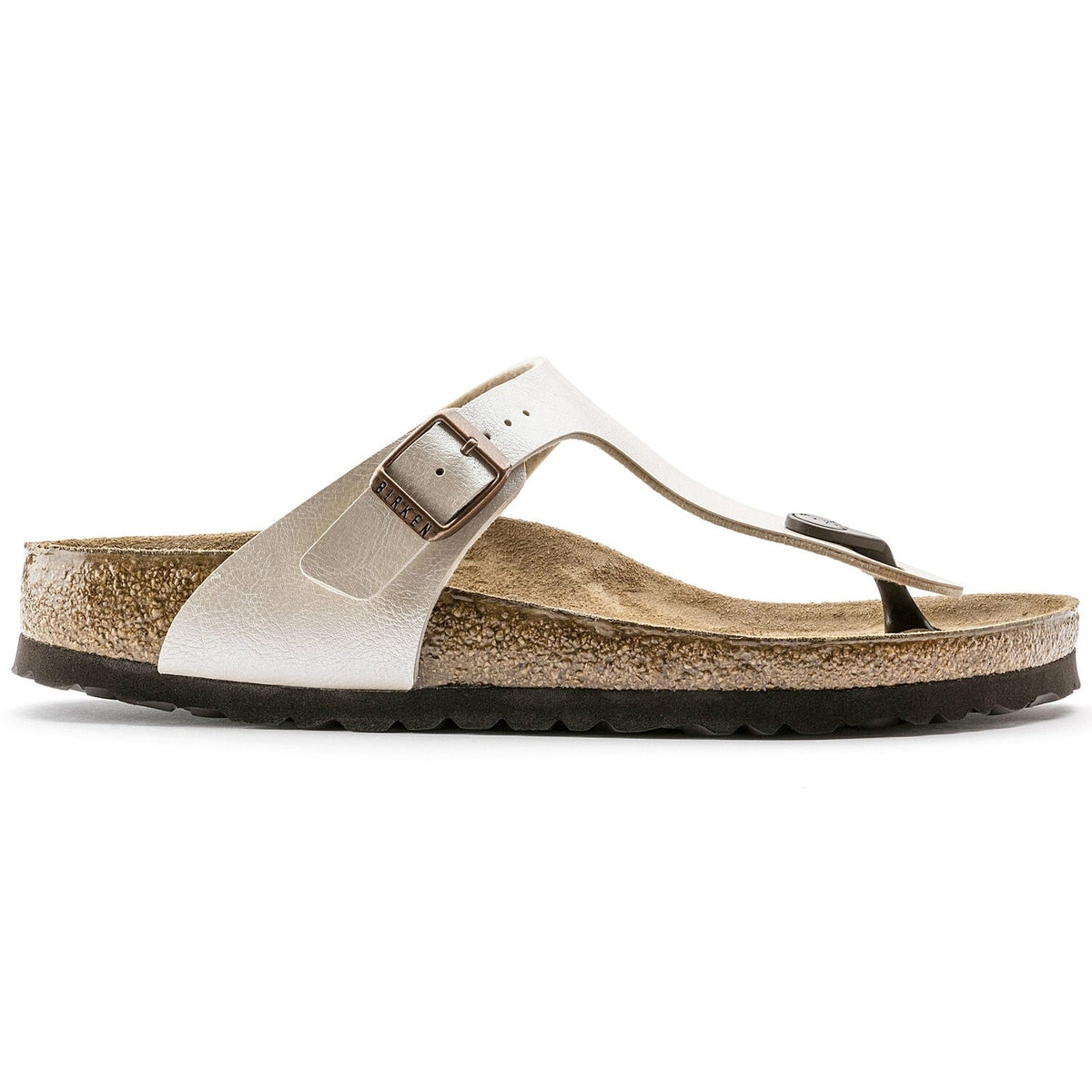 Plantare anatomico originale Birkenstock in sughero e lattice sandalo Gizeh donna