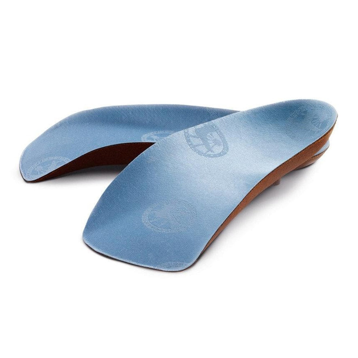 Struttura anatomica in sughero e lattice con tallonetta profonda Birkenstock Blue Footbed Tradition