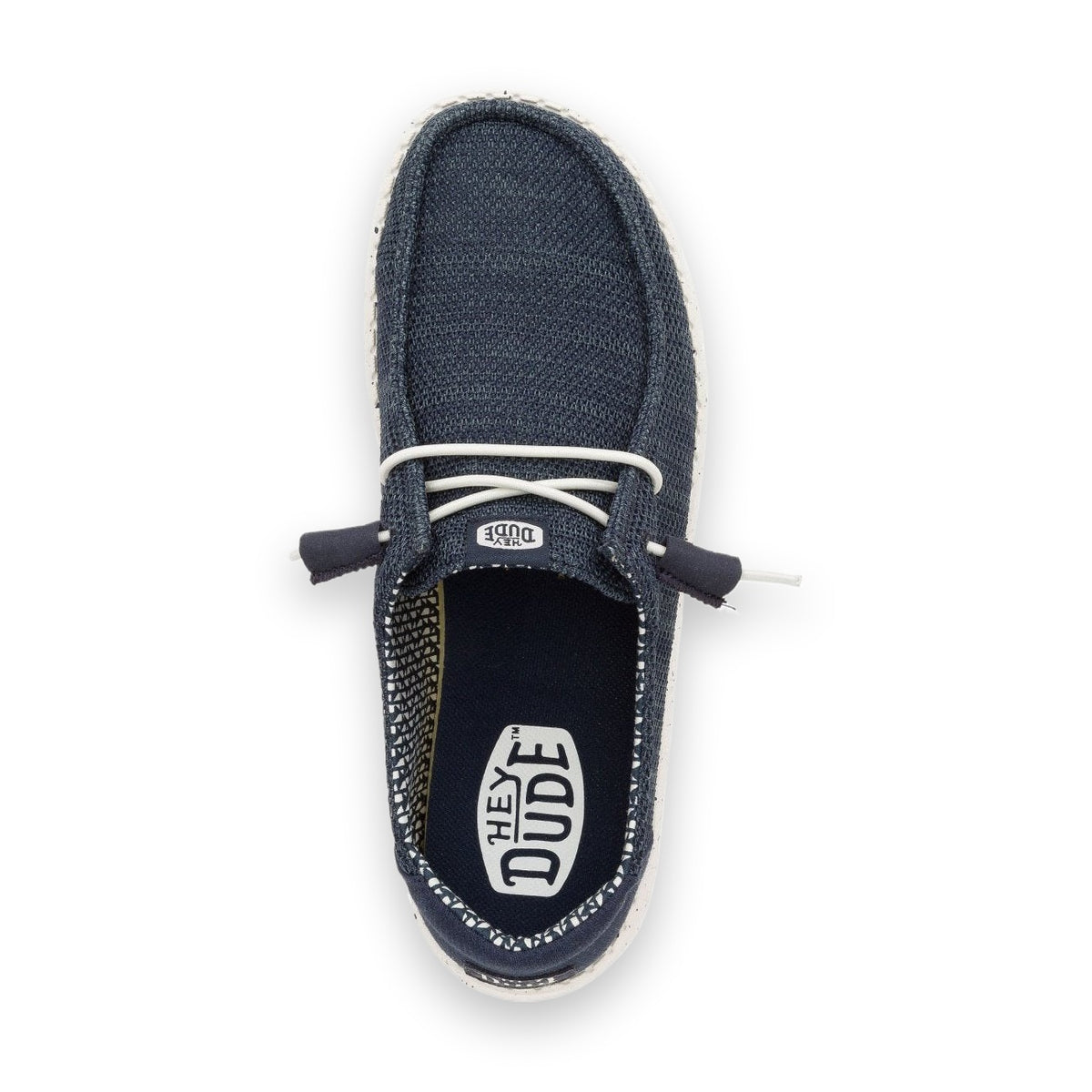 HeyDude Wendy Stretch Sox mocassino donna in tessuto — dettaglio suola
