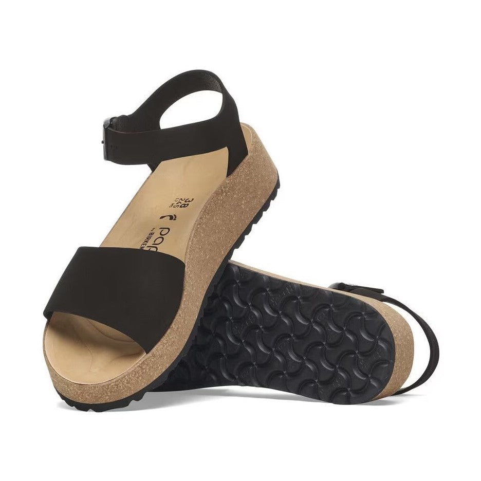 Pelle Nubuck pregiata morbida e vellutata Birkenstock Glenda donna Papillio