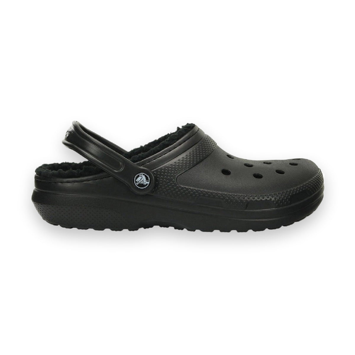 Crocs Classic Lined zoccolo foderato unisex in Croslite — vista laterale