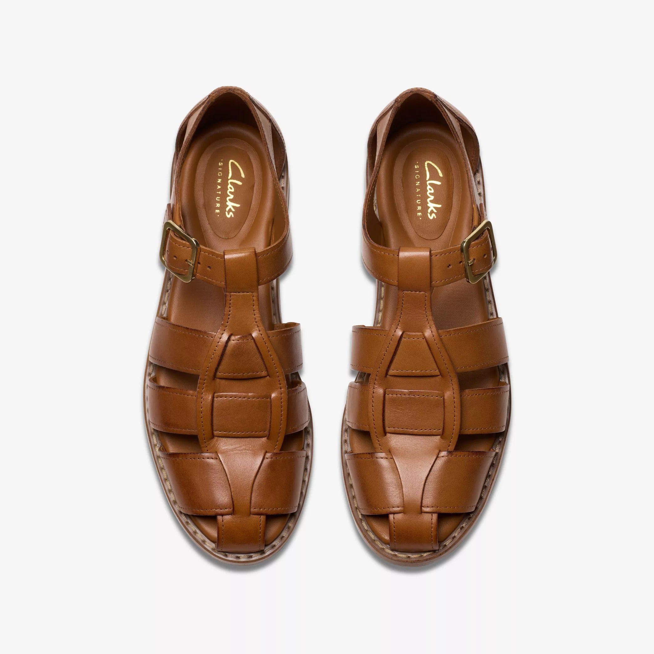 Clarks Hana Sun Sandalo Donna Basso In Pelle