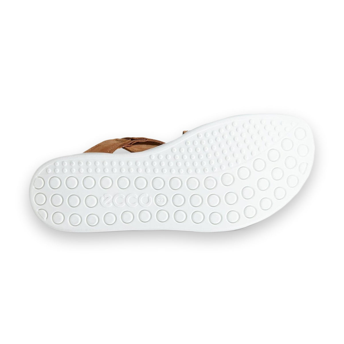 ECCO Soft Sandal W sandalo donna in Pelle — vista posteriore
