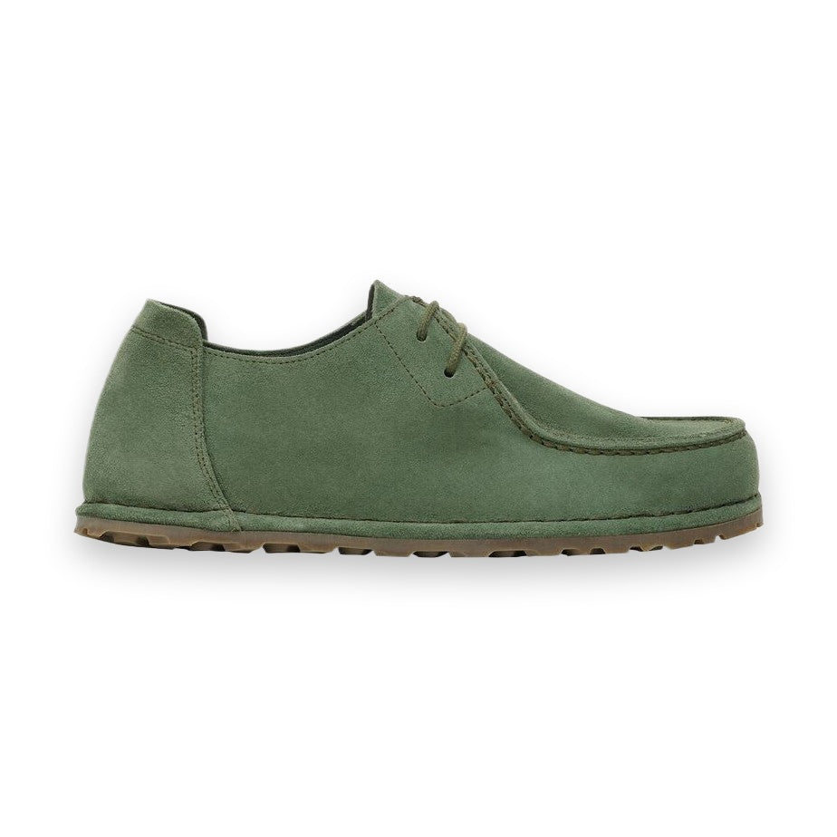 Linguetta morbida sul tallone per calzata facilitata Birkenstock Utti Lace donna