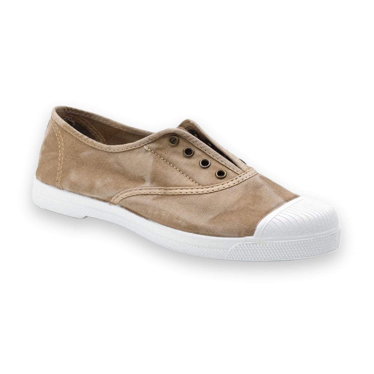 Natural World 102E scarpa donna in cotone organico — vista laterale