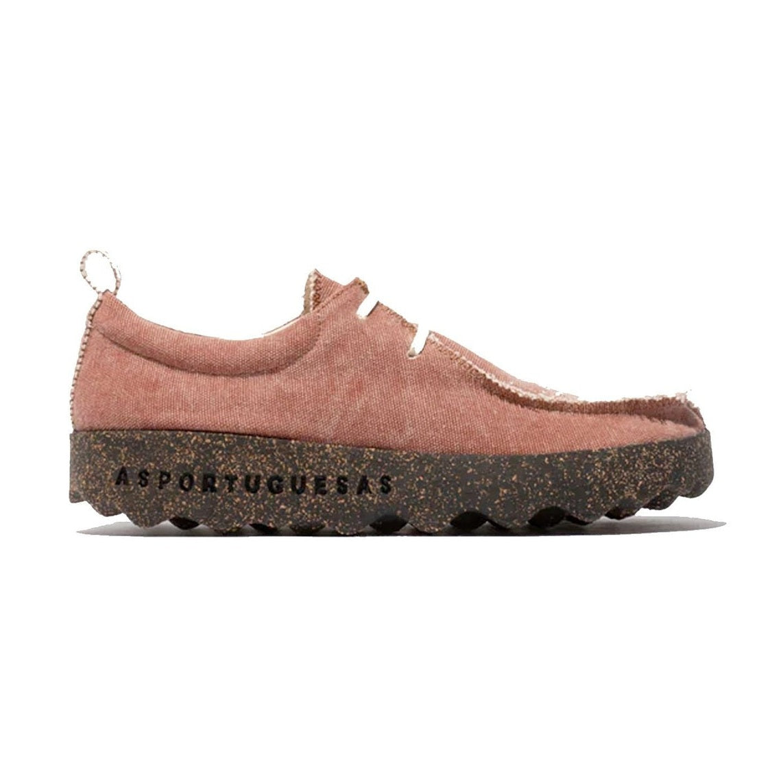Asportuguesas Chat scarpa stringata unisex in canapa — vista laterale lato interno