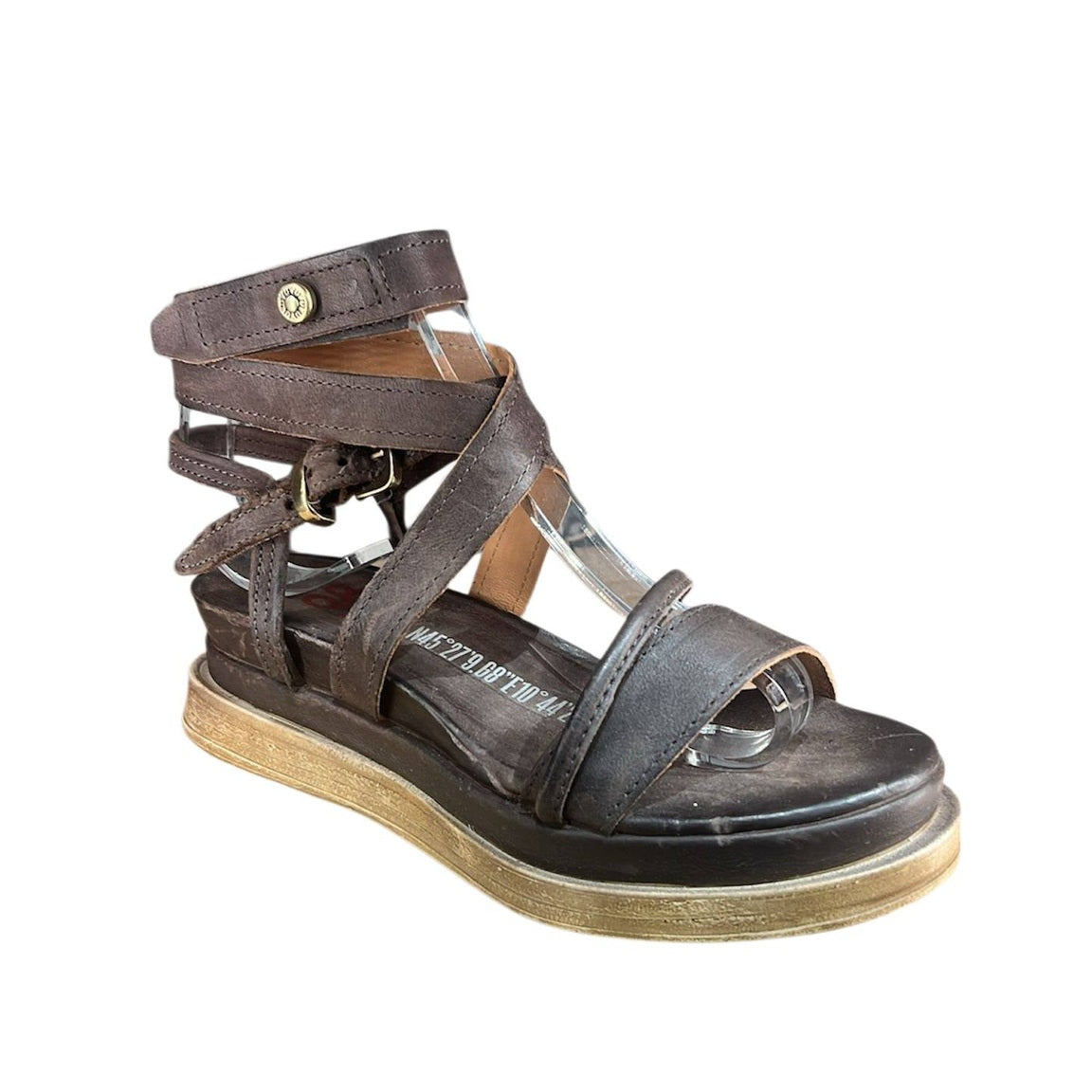 Sandalo donna Lexi A.S.98 in pelle con cinturino alla caviglia