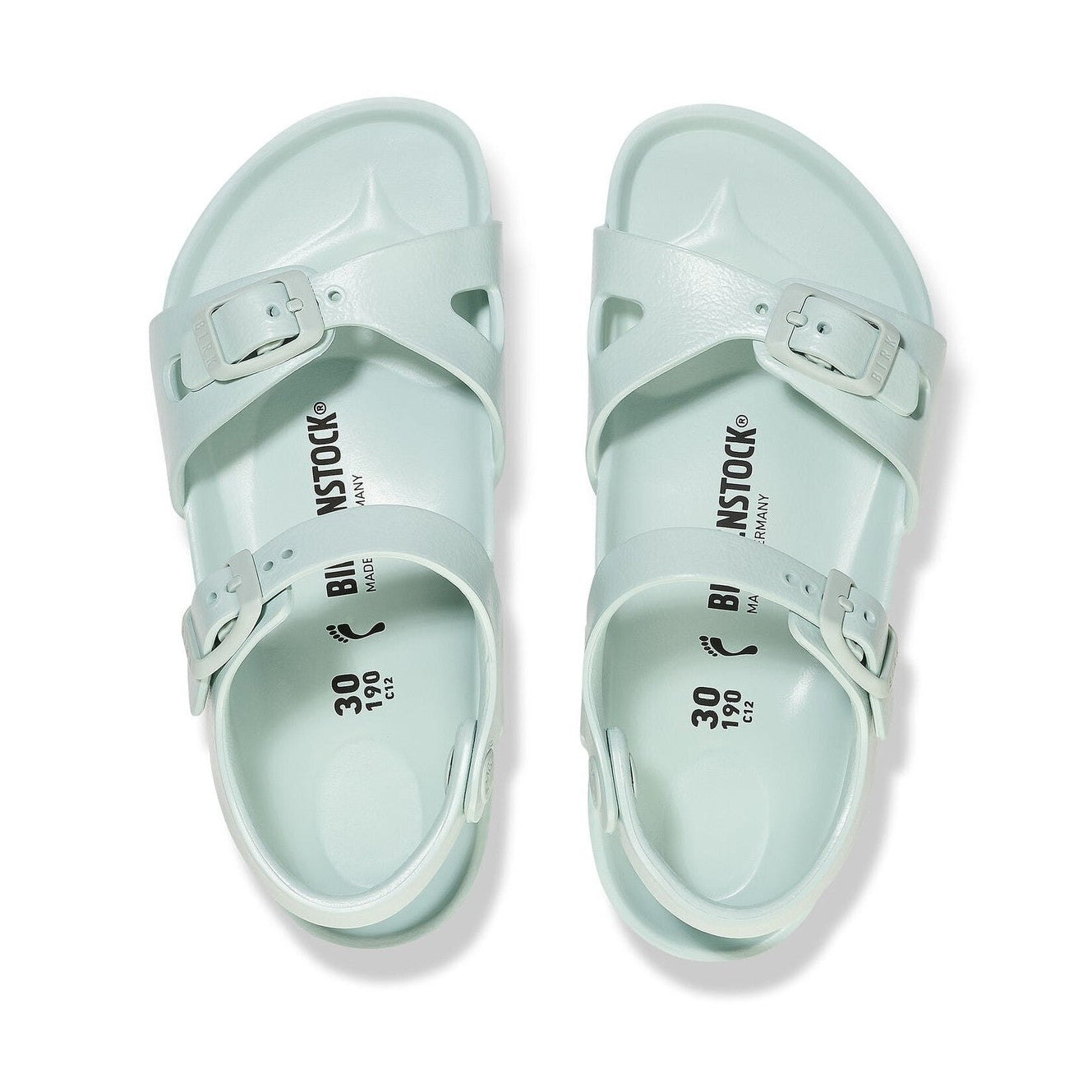 Coppia sandali Birkenstock Rio Kids EVA bambina impermeabili per spiaggia e piscina