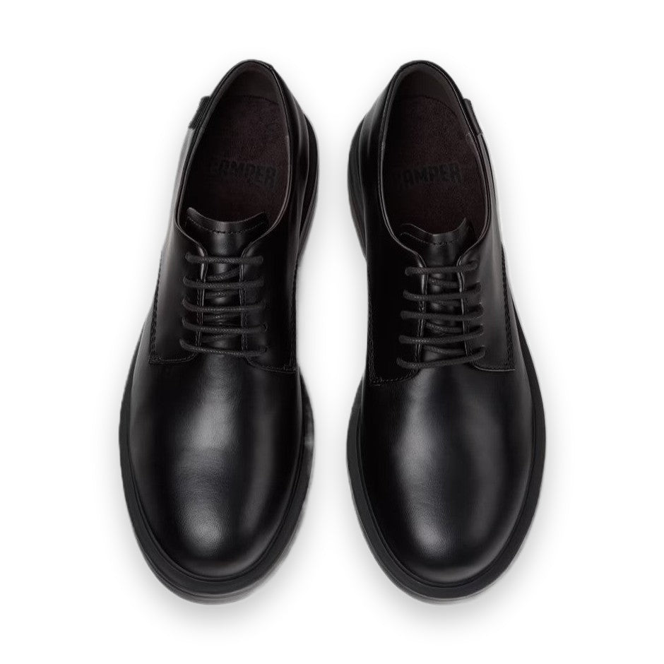 Camper Dean scarpa stringata donna in pelle — vista tre quarti