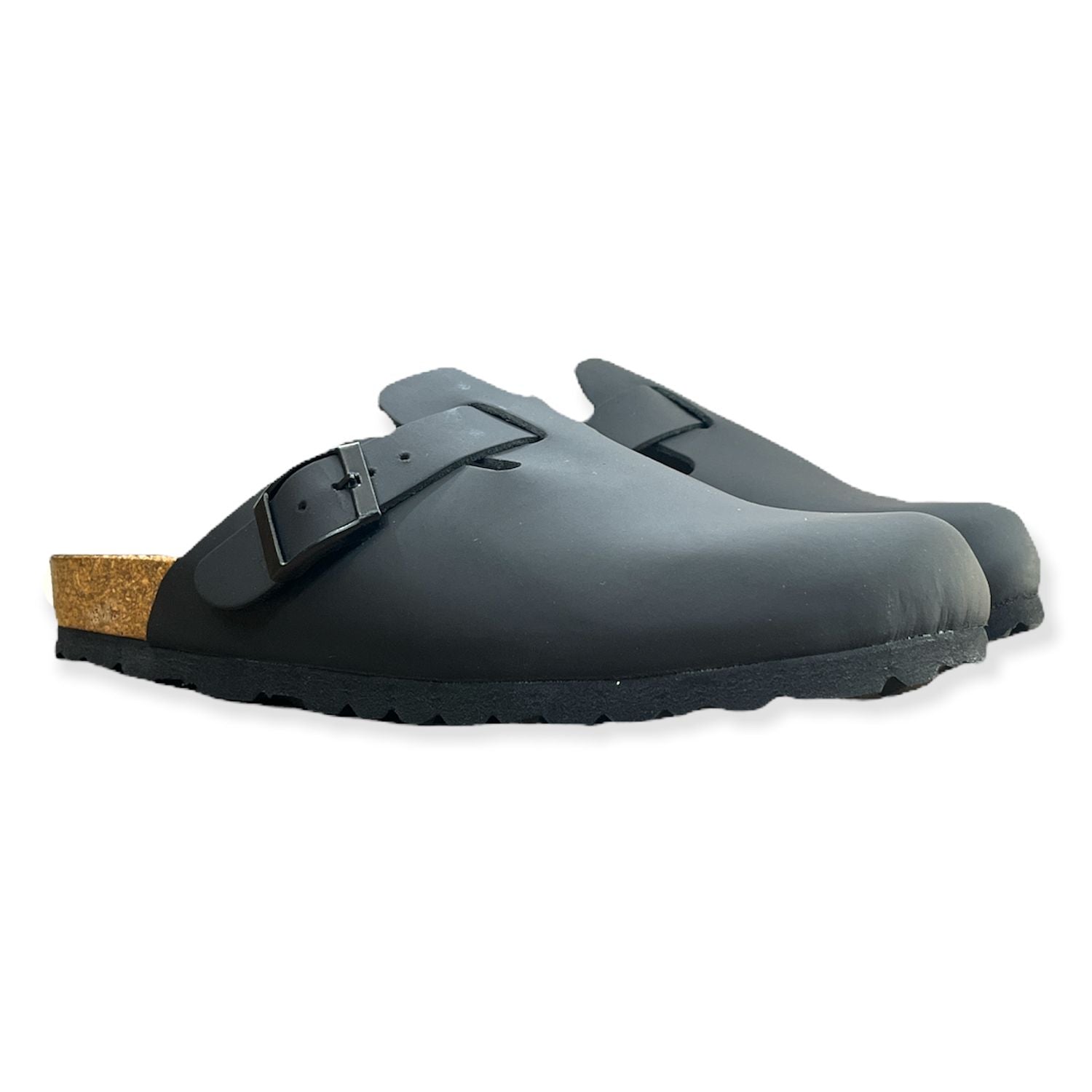 CH18 - sabot da donna e da uomo con fibbia regolabile NATUNED plantare in lattice anatomico comfort