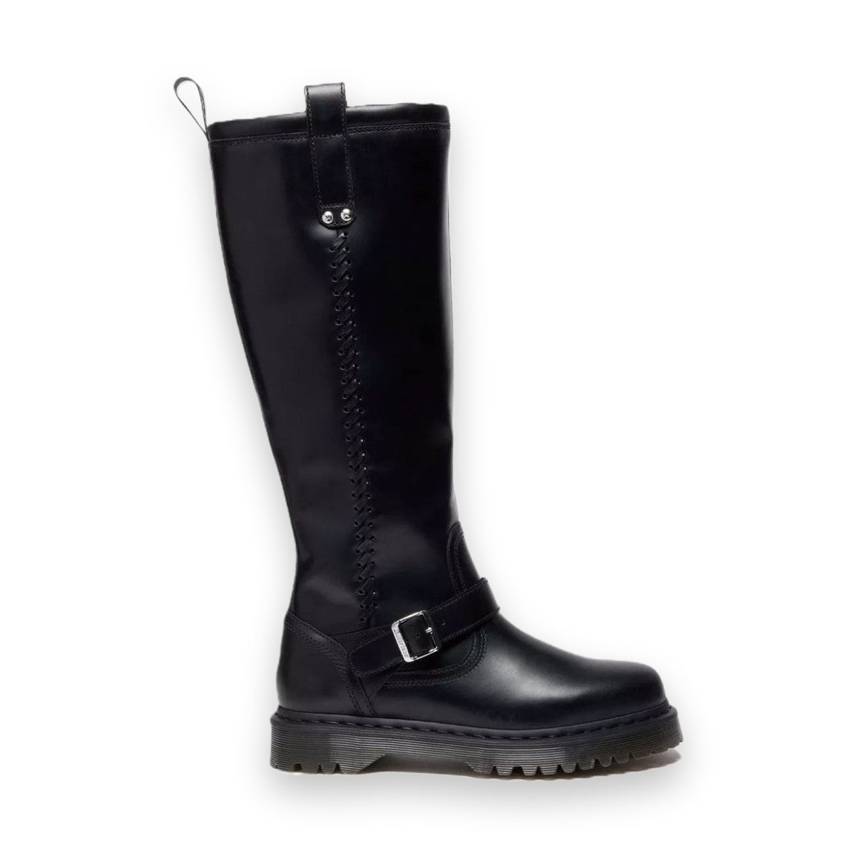 Dr. Martens Anistone BKR stivali donna in Pelle Orleans — vista laterale