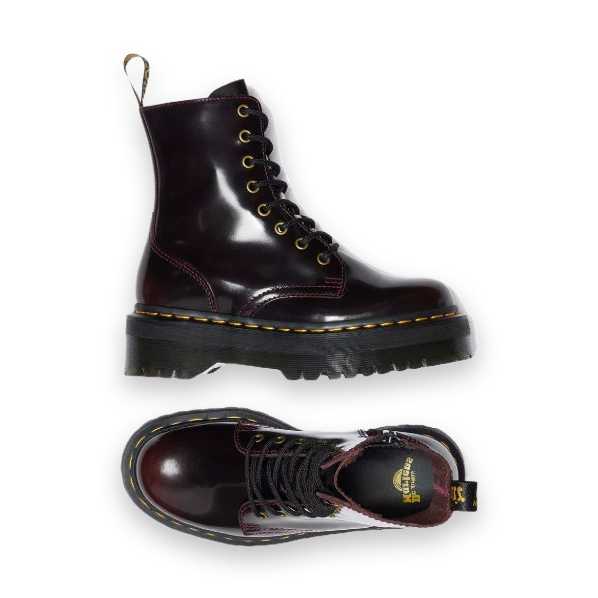 Dr. Martens Jadon stivali donna in Pelle Smooth — dettaglio suola