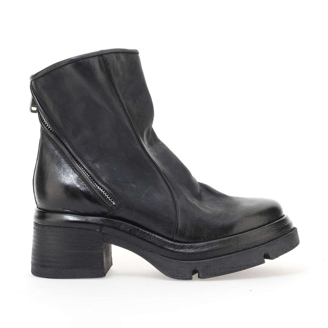 A.S.98 A89208 Donna Stivaletti In Pelle Morbida Artigianale
