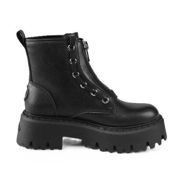 Buffalo Aspen Front Zip Stivaletto Donna Vegan