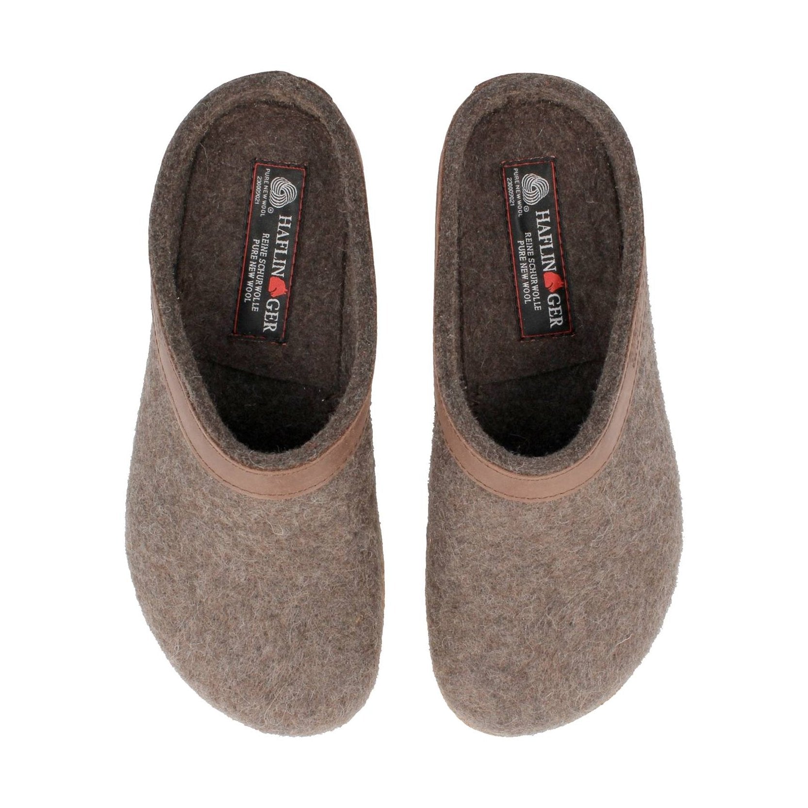 Haflinger Torben Unisex Sabot In Feltro Di Lana