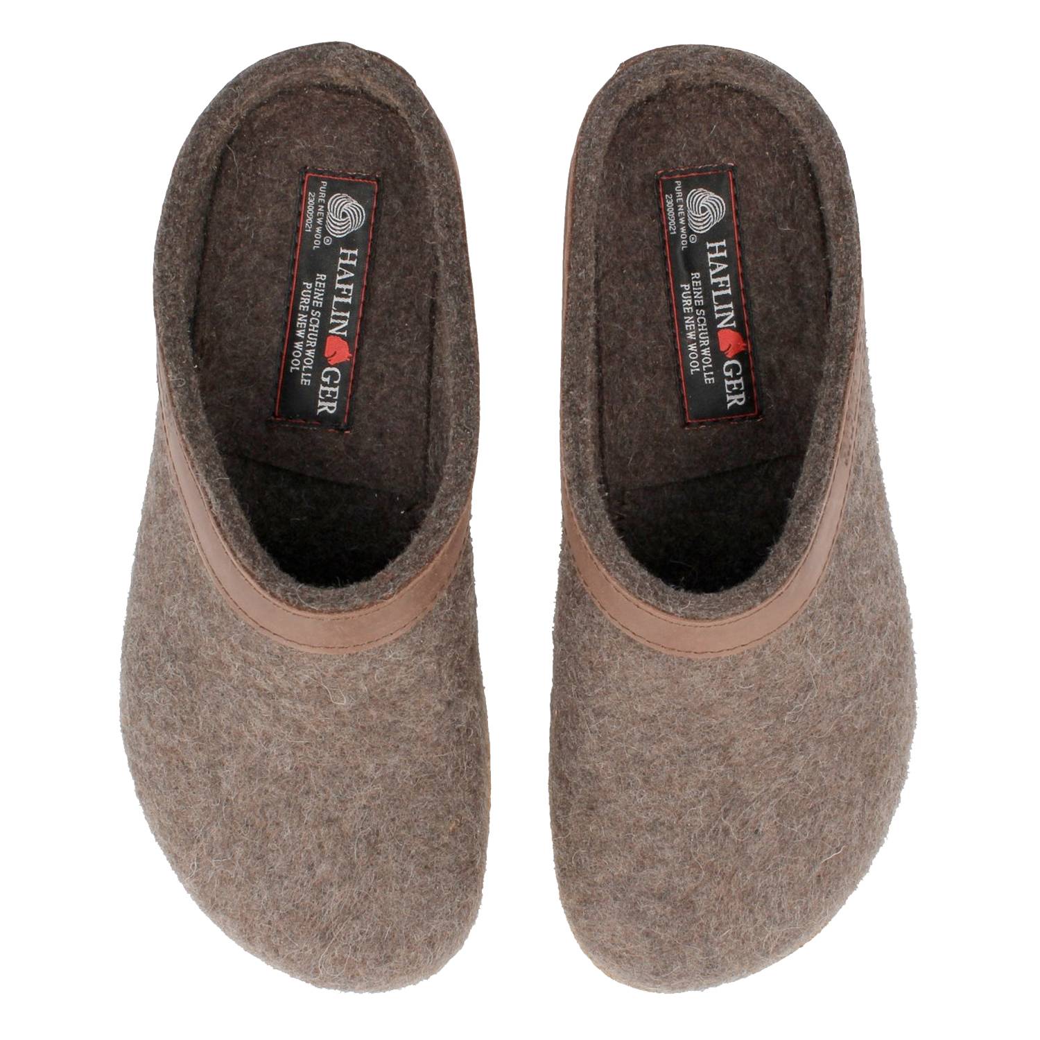 Haflinger Torben Unisex Sabot In Feltro Di Lana